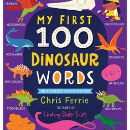 My First 100 Dinosaur Words Board Book By Chris Ferrie - English-19