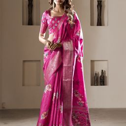 DIVASTRI Printed Zari Saree-image-47