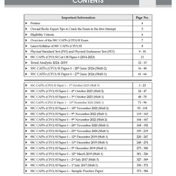 oswaal books Oswaal SSC (Staff Selection Commission) | CAPFs (CPO) & Delhi Police - Sub-Inspector (SI) Paper-1 | 17 Solved Papers Previous Years | Year-wise (2017 to 2024) | For 2025 Exam image 3