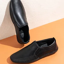 ATESBER by Inc.5 Men Leather Slip-On Sneakers Casual Shoes-image-39