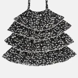YOUNG BIRDS Print Chiffon A-Line Dress-picture-18
