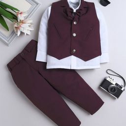 BAESD Boys Single-Breasted 3-Piece Suits-image-18