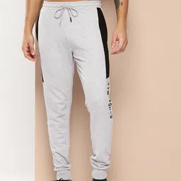 Alcis Typography Printed Terry Joggers-picture-10