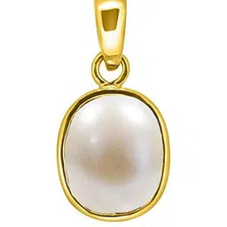 RAVIOUR LIFESTYLE Stones Studded Oval Pendant-image-95