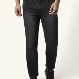 YU by Pantaloons Jade Black Cotton Slim Fit Jeans-image-23