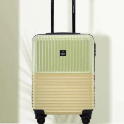Nasher Miles Istanbul Hard-Sided ABS and PC Cabin  Green and Yellow 20 inch |55cm Trolley Bag-image-74