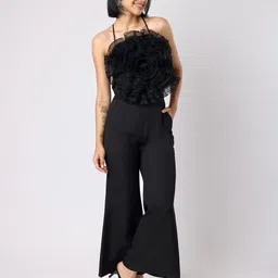 BLANC9 Square Neck Top With Trousers Co-Ords Set-picture-53