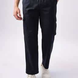 NEVER NEUD Men Relaxed Fit Cargos-image-84