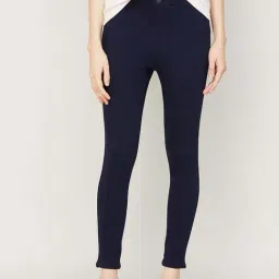 Fame Forever by Lifestyle Navy Cotton Jeggings-picture-27