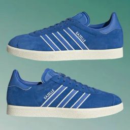 Adidas Originals Men's GAZELLE Blue Casual Sneakers-picture-8