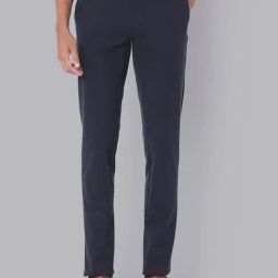 Van Heusen Sport Navy Slim Fit Trousers-picture-36