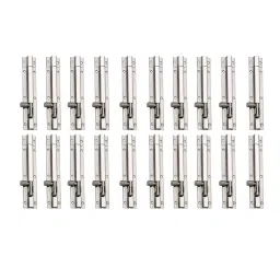 WIDOMA 152.4 mm (6 Inch) Stainless Steel Two Tone Finish Tower Bolt, M3001620 (Pack of 20)-7