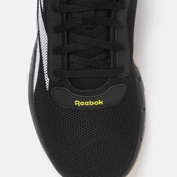 Reebok Men Woven Design Round-Toe Hector Running Shoes with Brand Logo Detail image 5