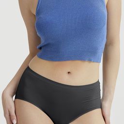 B'there High Rise Basic Brief P005_CHARCOAL_BLACK-picture-17