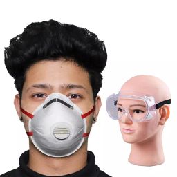 ORILEY GC-002131 Universal Unisex Goggle & Cup Shape Face Mask White (Pack of 2)-picture-41