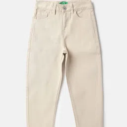 United Colors of Benetton Girls Slouchy Fit Mid-Rise Jeans-picture-19