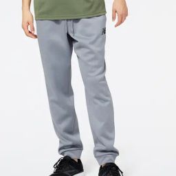 New Balance Light Grey Regular Fit Sports Joggers-image-94