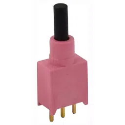 MULTICOMP PRO Standard Pushbutton Switches PB SWITCH, SPDT, 0.4A, 20V, TH, MP-PB9-AAB00A1RE-6.-42