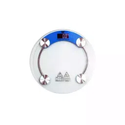 Virgo Blue Digital Display Glass Body Weight Machine for Personal Health Check-Up 122-MJT-16