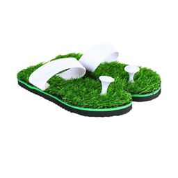 ADJ Men White Rubber Flip Flops-image-92