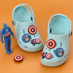Yellow Bee Boys Self Design Clogs-image-89