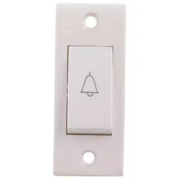 Anchor Penta Cherry 6 A Bell Push Switch White, 14123-image-83
