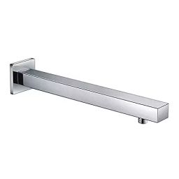 CLINTON Luxuary Sqaure Shower Arm with Wall Flange Stainless Steel 24 inch-image-72