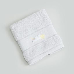Juniors by Babyshop Grey & White 1 Printed Cotton 210 GSM Bath Towel-33