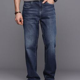 Ducati x Scrambler Men Straight Fit Heavy Fade Stretchable Jeans-image-19