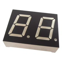 MULTICOMP PRO 7 Segment LED Displays DISPLAY, SEVEN SEGMENT, 0.8 INCH, GREEN, LD0805GWK-62