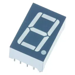 MULTICOMP PRO 7 Segment LED Displays DISPLAY, SEVEN SEGMENT, 0.56 INCH, GREEN, LS0565GWK-54