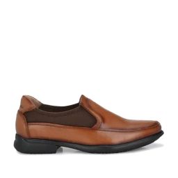 Hitz Luxure Men's Tan Casual Loafers-image-88