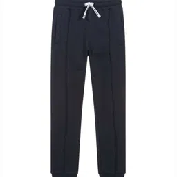 AIGNER Boys Solid Relaxed High-Rise Regular Fit Trousers-image-73