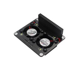 Raspberry Pi Cooling Fan Hat with GPIO Expansion Board DC 5V 0.2A with LED for Raspberry Pi 4B / 3B+ / 3B / 3A+ - RS2639Raspberry Pi Cooling Fan Hat with GPIO Expansion Board DC 5V 0.2A with LED for Raspberry Pi 4B / 3B+ / 3B / 3A+ - RS2639 image 3