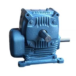 Premium Transmission 30/1 Heavy Duty Double Output Worm Gearbox For 4 Pole 59.3 Kw 1200 Size Motor image 2