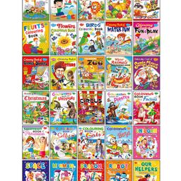 My First Copy to Colour All in One Books Set of 30 - English-11