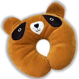 Chinmay Kids Soft Pillow Baby Head Shaper U Shape Anti-Flat Sleeping Support Cushion for Newborn Babies Child Infant Toddler  Brown-12