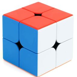 Vworld  Drift 2x2 Stickerless Magic Speed Cube for Kids & Adults Speedy Brainstorming Puzzle (Multicolor)-image-5