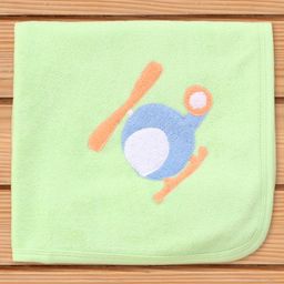 Child World 100% Cotton Terry Knit Towel & Wrappers With Helicopter Embroidery L 84 x B 55 cm - Sea Green-image-86