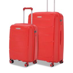 SWISS MILITARY EDGE Set Of 2 3D Design Hard Sided Anti Theft Cabin & Medium Trolley Bags-image-10