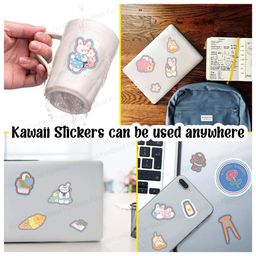 FunBlast DIY 3D Kawaii Stickers Set  48 Sheets (340+ Pcs) Multicolor image 2