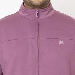 YHA Men Fleece Lightweight Running Open Front Jacket image 3