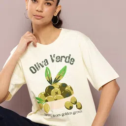 DILLINGER Women Oversized Short Sleeve Printed Tshirt-picture-19