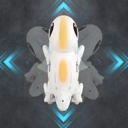 NEGOCIO intelligent smart electronic pet toy hungry simulation prey RC robot chameleon interactive remote control chameleon toy- PACK OF 1- COLOR MAY VARY image 5