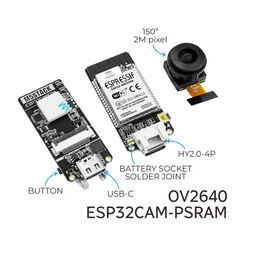 M5STACK ESP32 Fisheye Camera Module with PSRAM (OV2640) image 4