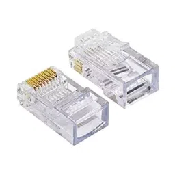 D-LINK RJ45 Connector Transparent Plastic Plugs (Pack of 100 pcs)-7
