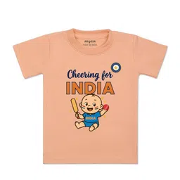 arvesa Cheering For India Printed Kids Tshirt-picture-25