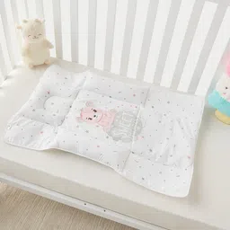 Juniors by Babyshop Infants Printed Built-In-Bolster Baby Bed Sets-27