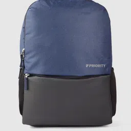 Priority Unisex Colourblocked Laptop Backpack-24