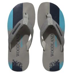 Woodland Men's Grey Flip Flops-image-0